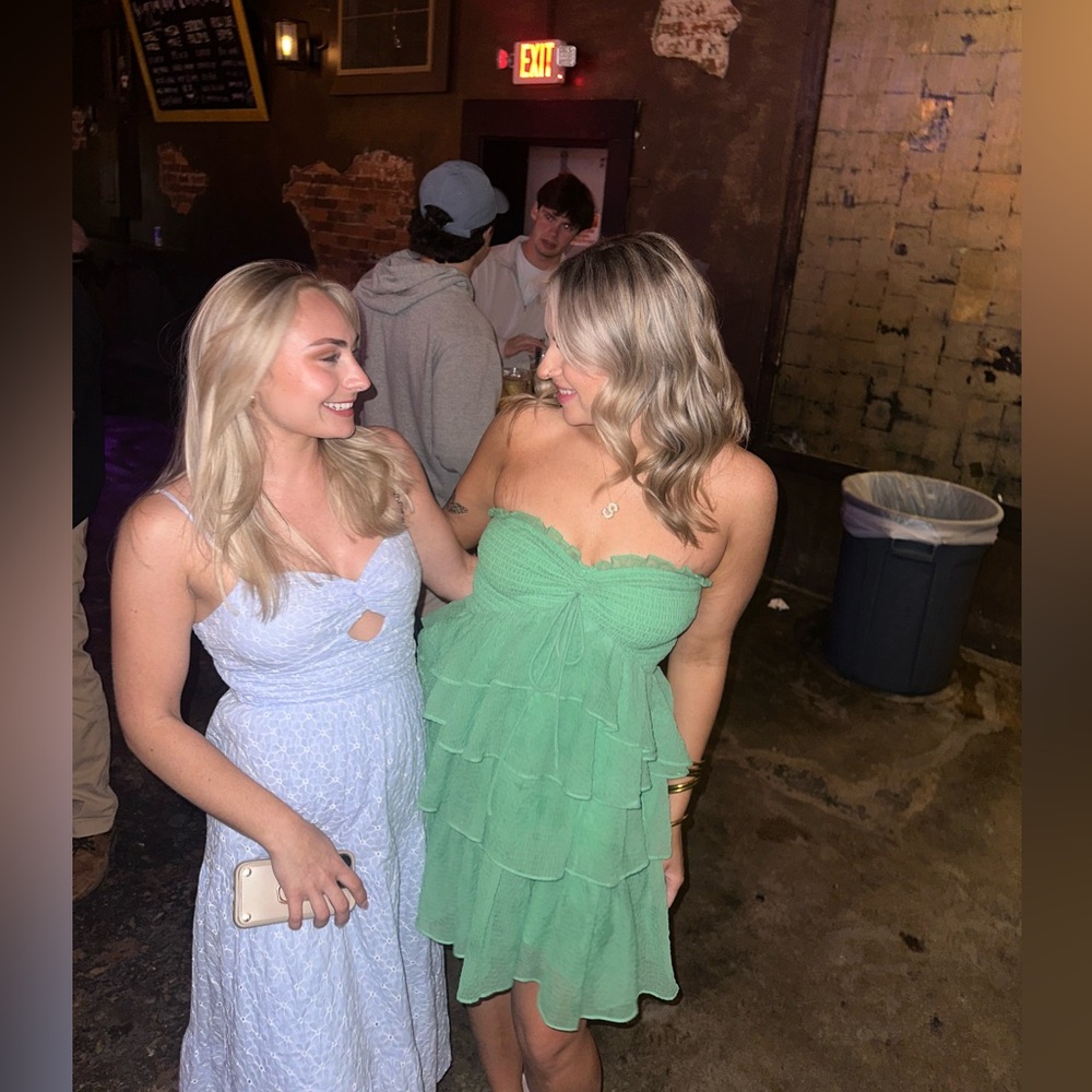 Boutique Green Dress
